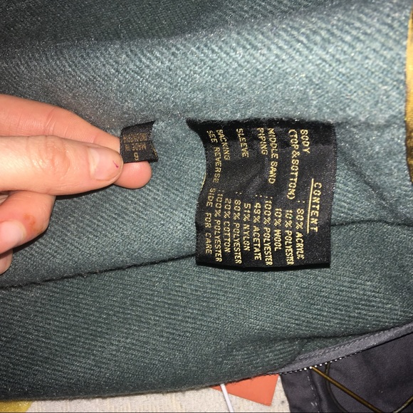 Fleet Street Dark Teal Coat - Picture 3 of 4